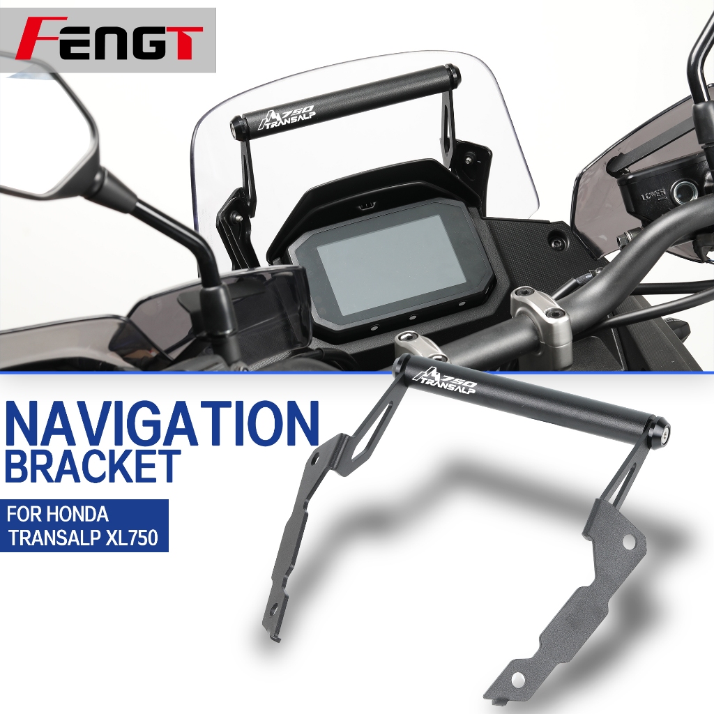 Suporte De Navegação GPS Para Motocicleta , HONDA Transalp XL 750 XL750 , Barra De Extensão De 22mm , Celular