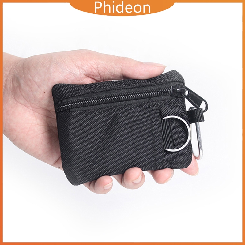 Phideon Carteira com zíper Bolsa para celular Bolsa com cinto EDC