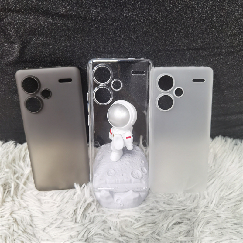 Capa Transparente Fina Para PC Compatível Com XiaoMi 14 13 14 Ultra POCO F6 F7 X7 Pro Redmi Note 14 + Invólucro Ultrafin