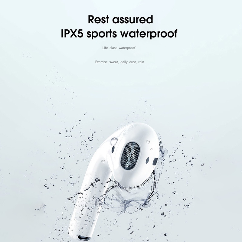 Fones De Ouvido Sem Fio Pro4 Com Controle De Toque Para Livepods Tws Semi-In-Ear Bt 5.0 True Hands Free Calling