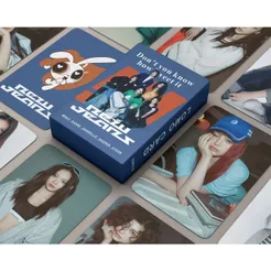 KPOP 55pcs/box Photocards Como Doces Cartões De Boas Festas BBA 2024 OMG Zero Bunnies Club LOMO Card Collection