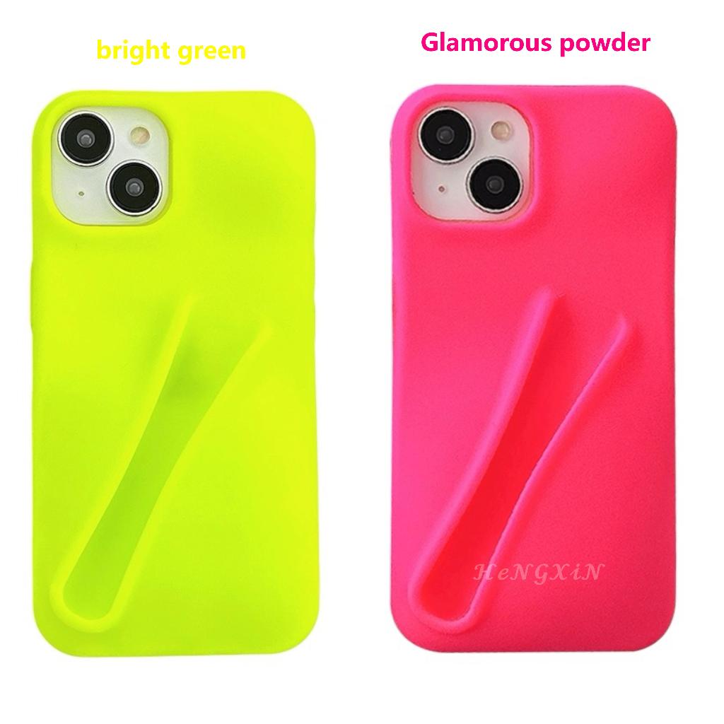 rhode Creative Capa Para Telefone Com Batom De Brilho Labial Adequado iPhone 15 PROMAX silicone anti-Queda 14 13 12 11 PRO MAX PLUS Macia