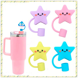 Estrela Dos Desenhos Animados 10mm Capas De Palha Compatível Com Stanley 30 & 40 Oz Tumbl…