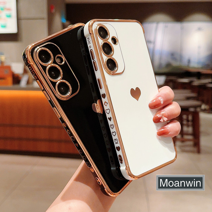 Capa De Telefone De Luxo Galvanizado for Samsung Galaxy A12 A13 A14 A15 A23 A24 A25 A33 A34 A35 A52 A53 A54 A55 A04S