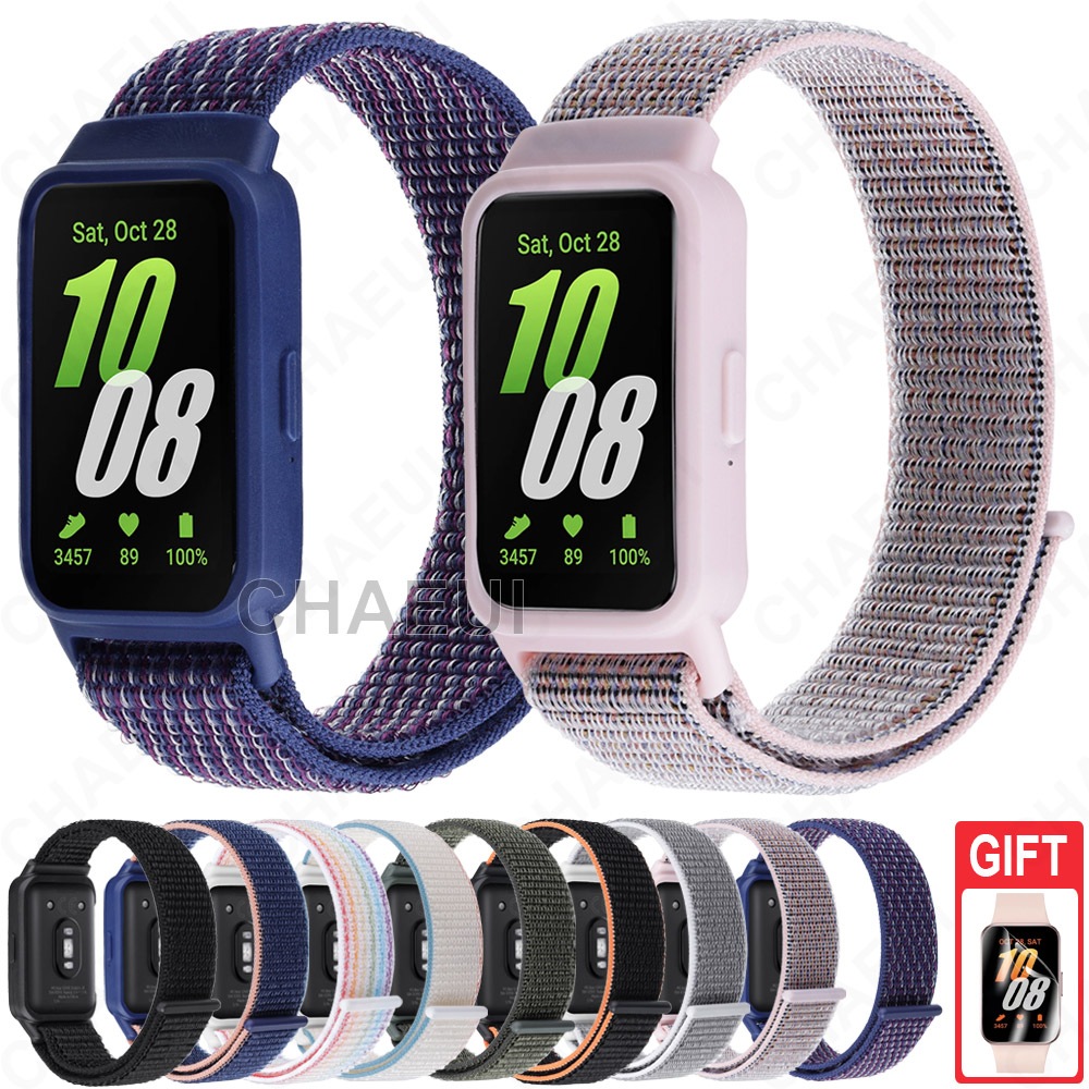 Alça De Nylon Com Bracelete De Substituição Da Caixa Acessórios Para Galaxy Fit
