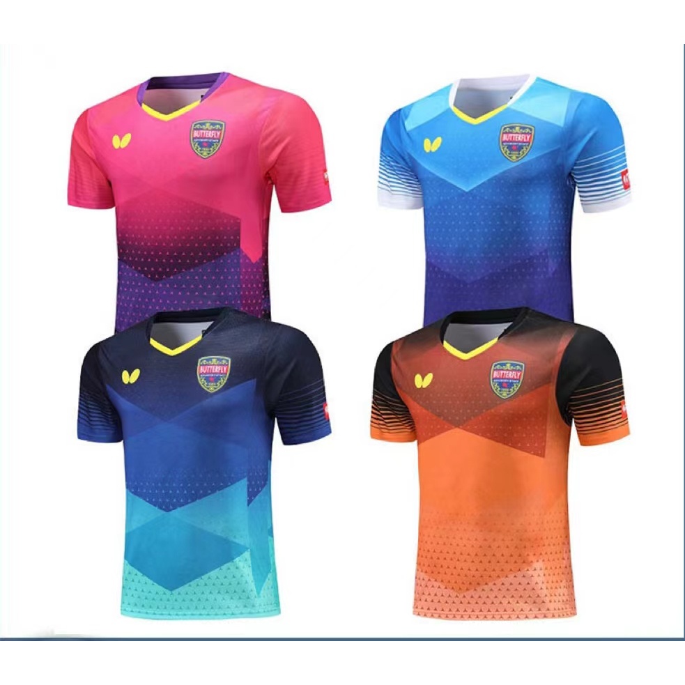 Nova Roupa De Tênis De Mesa Butterfly Top Para Homens E Mulheres Competição Secagem Rápida Esportiva Respirável Atacado De Treinamento