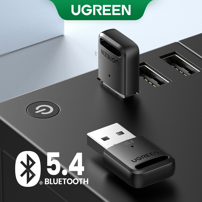 UGREEN USB Bluetooth 5.4 5.3 Adaptador Receptor De Transmissor Sem Fio Dongle Para PC Windows 11 10 8.1 7 Fone De Ouvido Estéreo