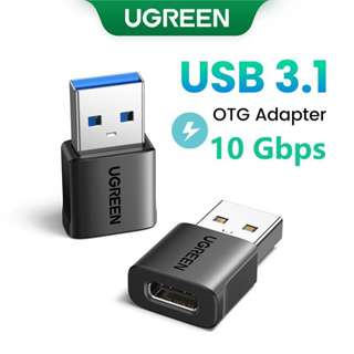 UGREEN 10Gbps USB3.1 2pcs 3pcs USB-C Fêmea Para A Adaptador Macho Caixa Plástica em Oferta na Shopee