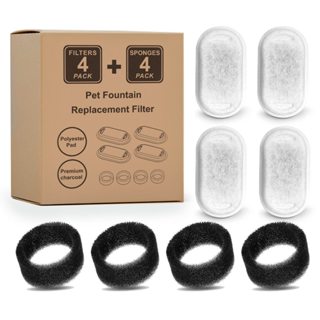 Filtros De Substituição Para Fonte De Água Cães Gatos Alimentadores De Aço Inoxidável Filtro De Carvão Ativado Animais Domésticos em Oferta na Shopee