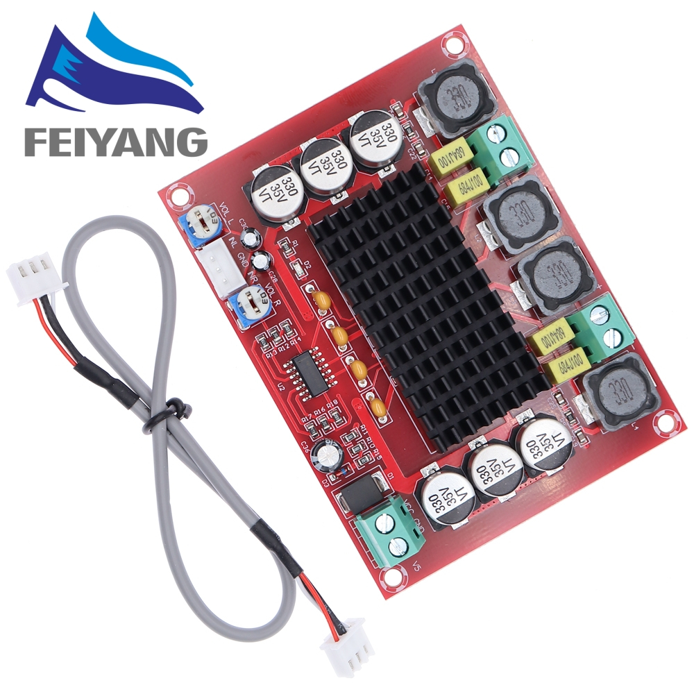 TPA3116D2 TDPA3116 XH-M543 Placa Amplificadora De Áudio Digital Estéreo De Alta Potência De Canal Duplo 2 * 120W
