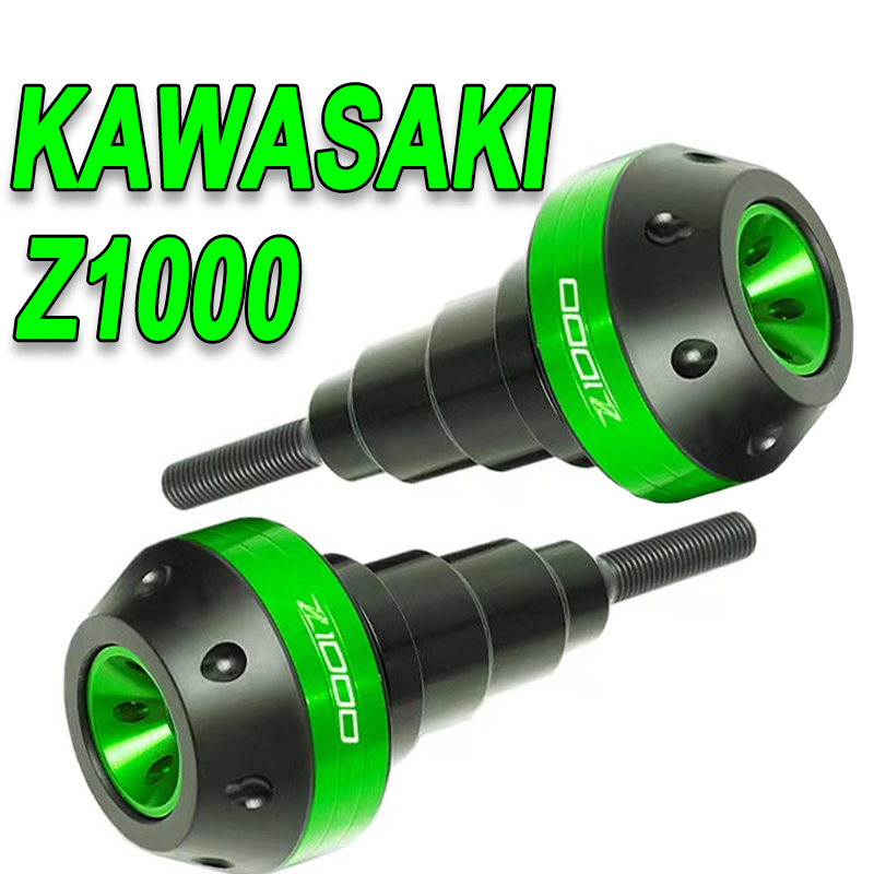 1 Par Para KAWASAKI Z1000 Z1000R Tubo De Escape Da Motocicleta Slider Quadro Crash Pads Protetor Z1000 Acessórios