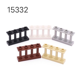 Moc Compatível Lego 15332 Pequenas Partículas Montadas Puzzle Building Blocks Decoração Building 1x4x2 Fence Railing em Oferta na Shopee