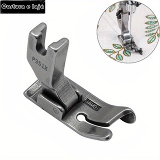 1Pc/3pcs P351X Calcador Guia De Borda Direita , Ferramentas De Costura Pés Lateral Direito 3/5/10mm em Oferta na Shopee