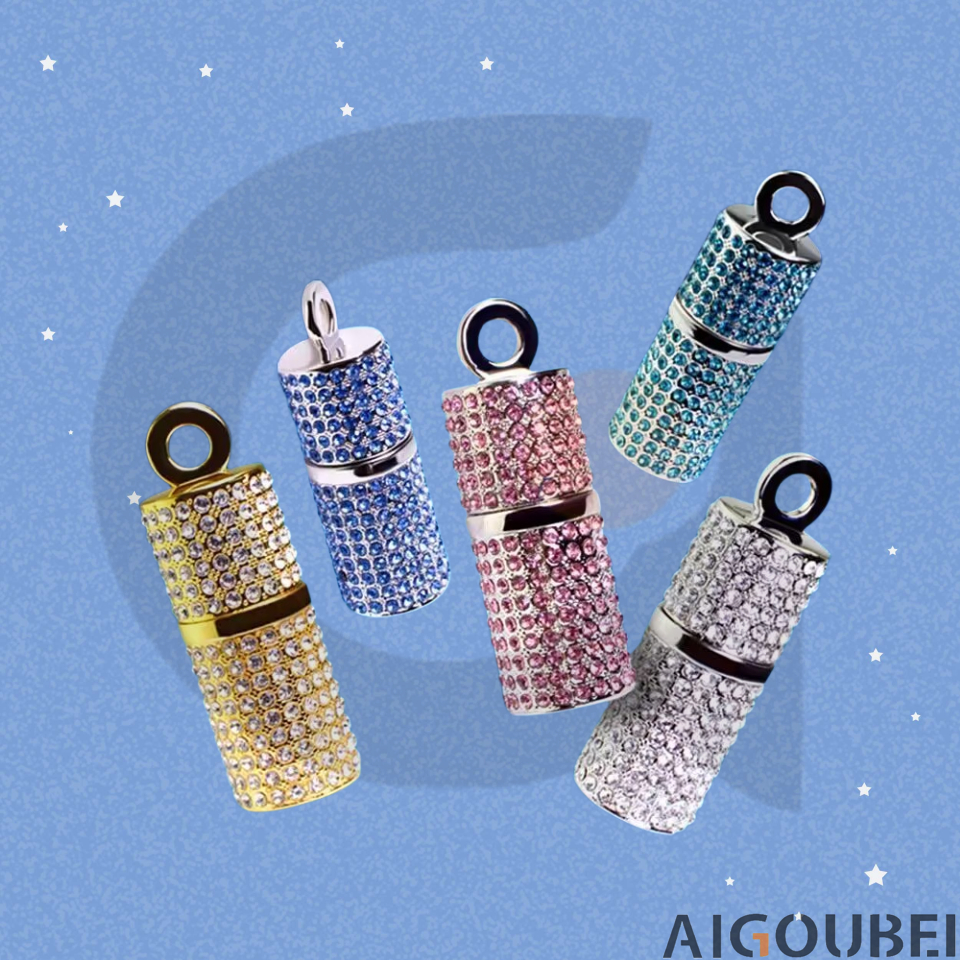 Pen drive Cilíndrico Metálico Diamantado USB 2.0 2TB 128GB 64GB 32GB 16GB 8GB 4GB 2GB 1GB Armazenamento De Dados De Memória Com Nó Chinês