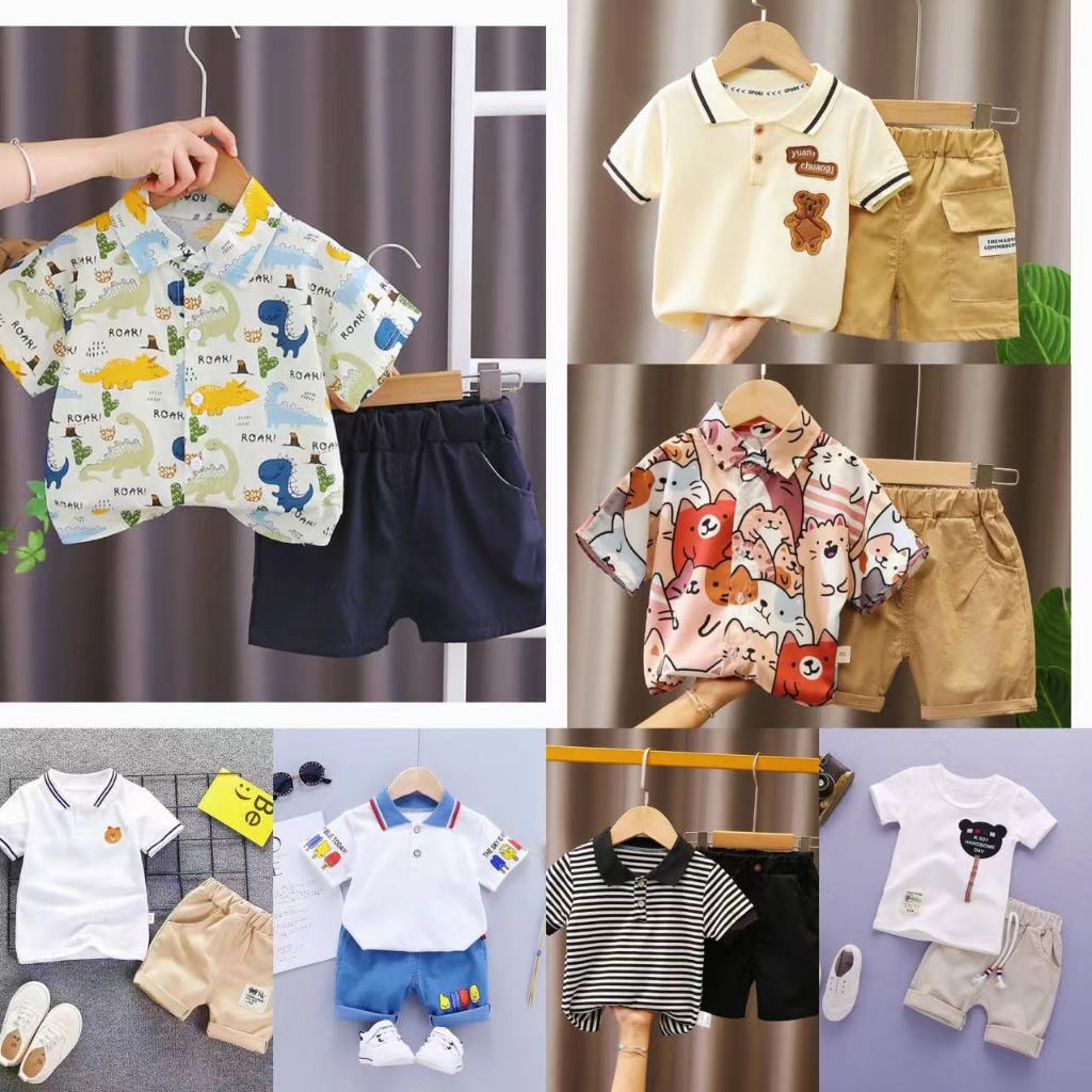 0-5 Anos conjunto menino infantil camisa roupa crianças camiseta bebe masculino