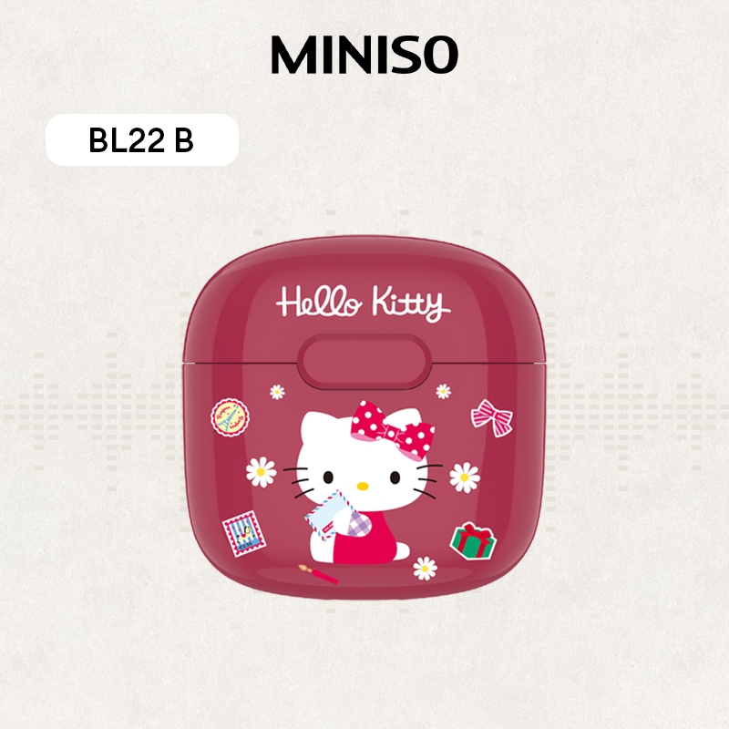 Sanrio BL22B Bluetooth Fone De Ouvido Sem Fio Smart Touch Gaming Music Modo Duplo Com Microfone em Oferta na Shopee