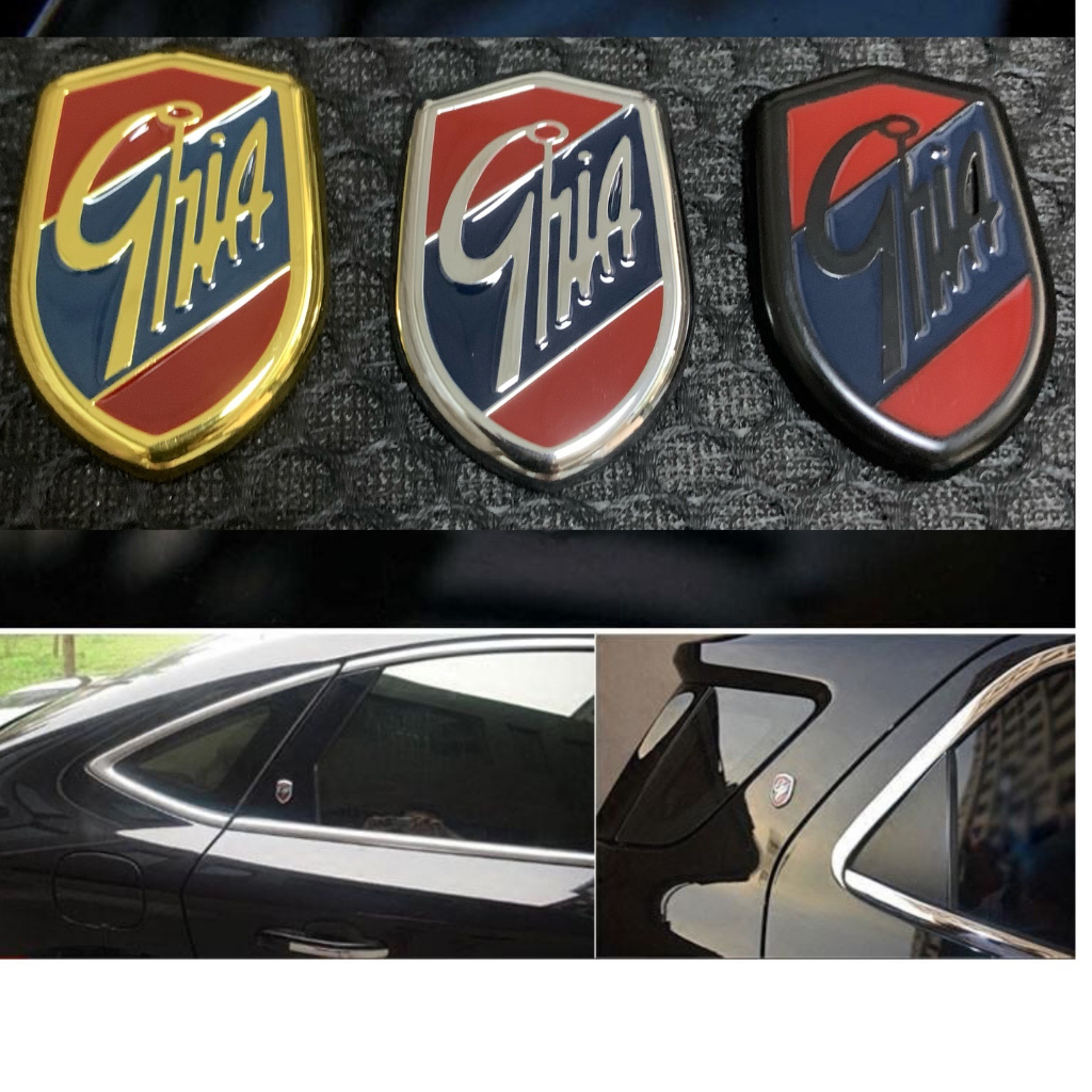 Autocolante Com O Logotipo Da GHIA Side Shield 3D Ford Focus 2 3 4 Mondeo Fiesta Ecosport Kuga Explorer Acc . em Oferta na Shopee