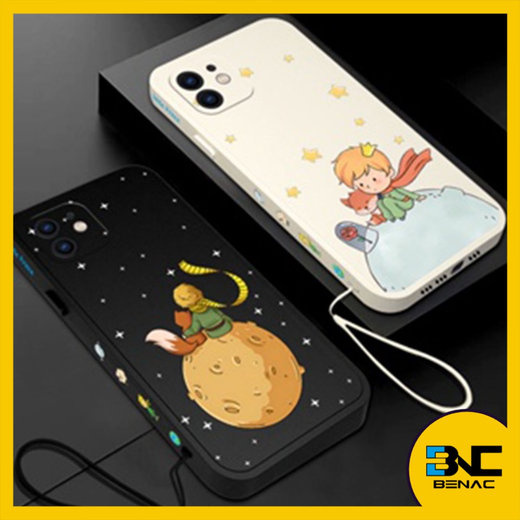 Moon Little BoySoft Silicone Case Adequado para iPhone 7PLUS|8plus|  Se X / XS MÁX XR 11 12 13 14 15 PRO Promax 16