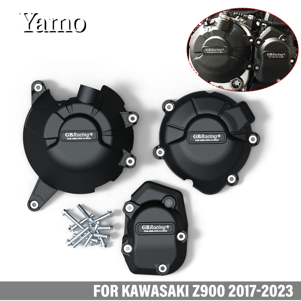 Para KAWASAKI Z900 Z 900 SE 2017-2025 Capa De Proteção Contra Quedas Do Motor GB Borda Protetora De Corrida