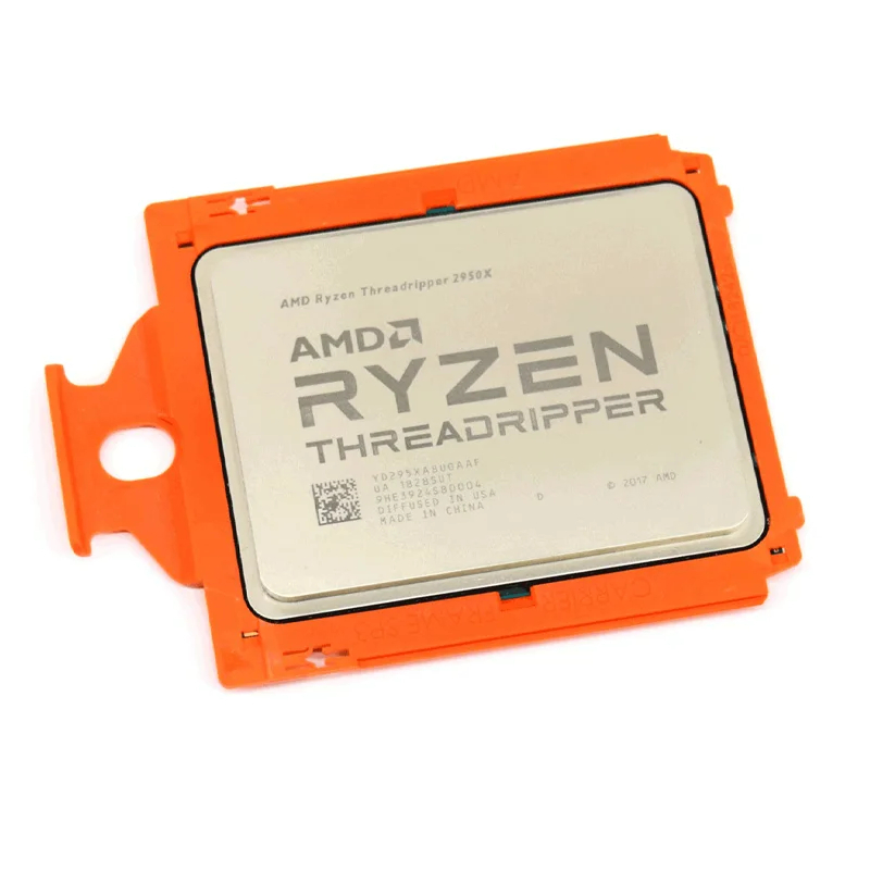 Processador AMD Ryzen Threadripper 2950X 16 Núcleos 32 Threads CPU De 3.5 Ghz Até 4.4 sTR4 180W