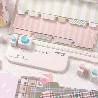 KW-triO Separador De Folhas Soltas , Puncionadeira De Etiquetas , Adesivos Índice , Marcadores , Gofragem , Conta Manual BQJ-04 em Oferta na Shopee