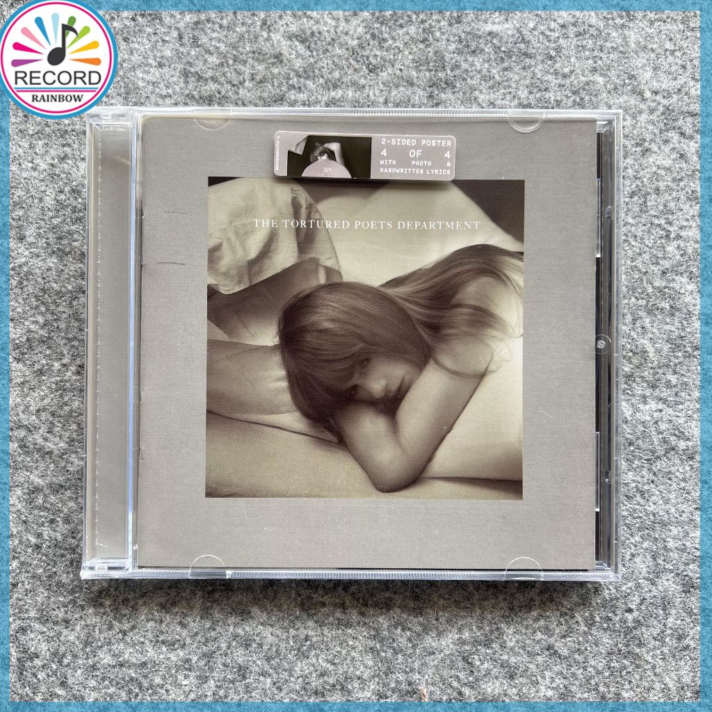 Taylor Swift The Tortured Poets Department “The Bolter” Edition + Exclusive Poster and 20 Page Booklet Original CD