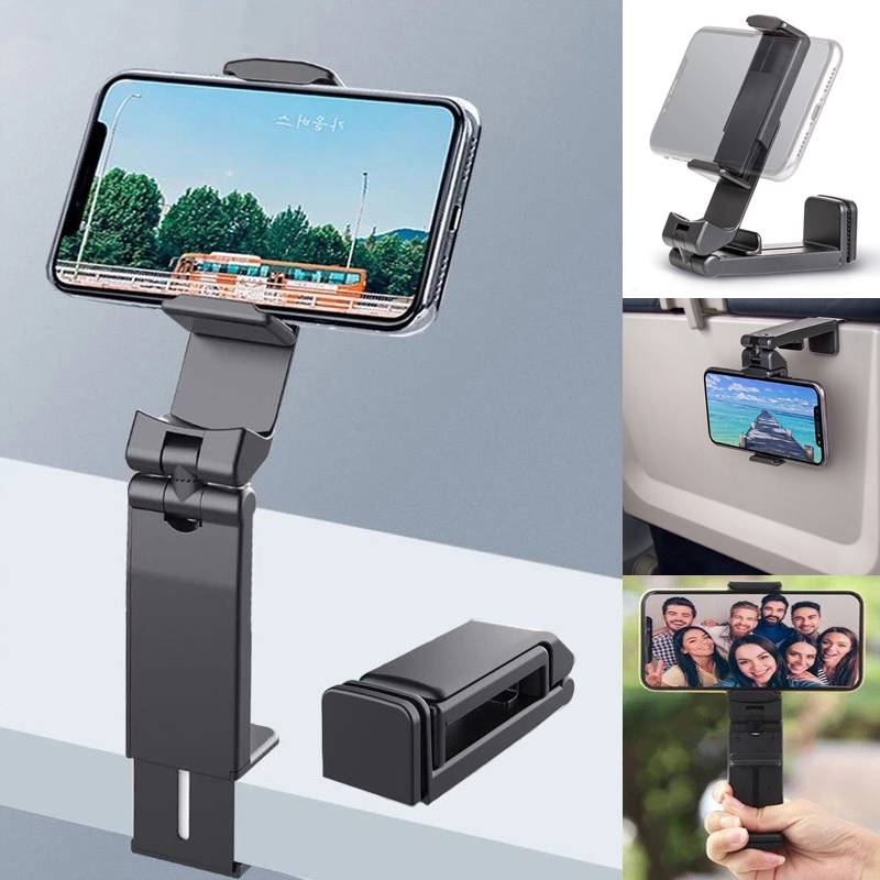 Suporte Multifuncional Para Telefone , Clipe Dobrável , Portátil , Mini Assento De Viagem Celular , Universal