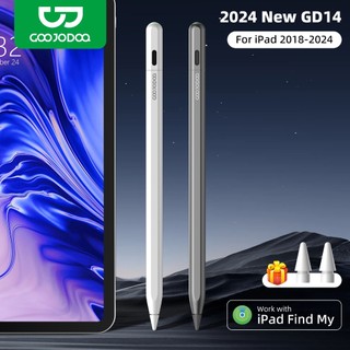GOOJODOQ GD14 2024 Nova Caneta Stylus Com Ipad Encontrar Meu Aplicativo E Teclas De Atalho Personalizadas Para mini5 6 Air4 5 6 Pro11 13 12,9 2018-2024 em Oferta na Shopee