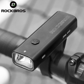 ROCKBROS Farol De Bicicleta De Carregamento USB À Prova De Chuva MTB Lanterna Ultraleve em Oferta na Shopee