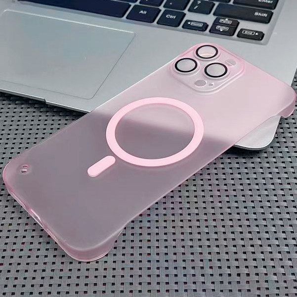 Luxo Ultra-Fino Sem Bordas Carregamento E Resfriamento Magnético Fio Com Filme De Lente Embutido Compatível IPhone 11 12 13 14 15 PRO MAX Plus