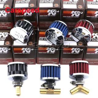 K & N KN 12mm Entrada De Respiro De Ar Do Carro Motor De Alta Qualidade Filtro De Óleo De Válvula Universal Automotiva