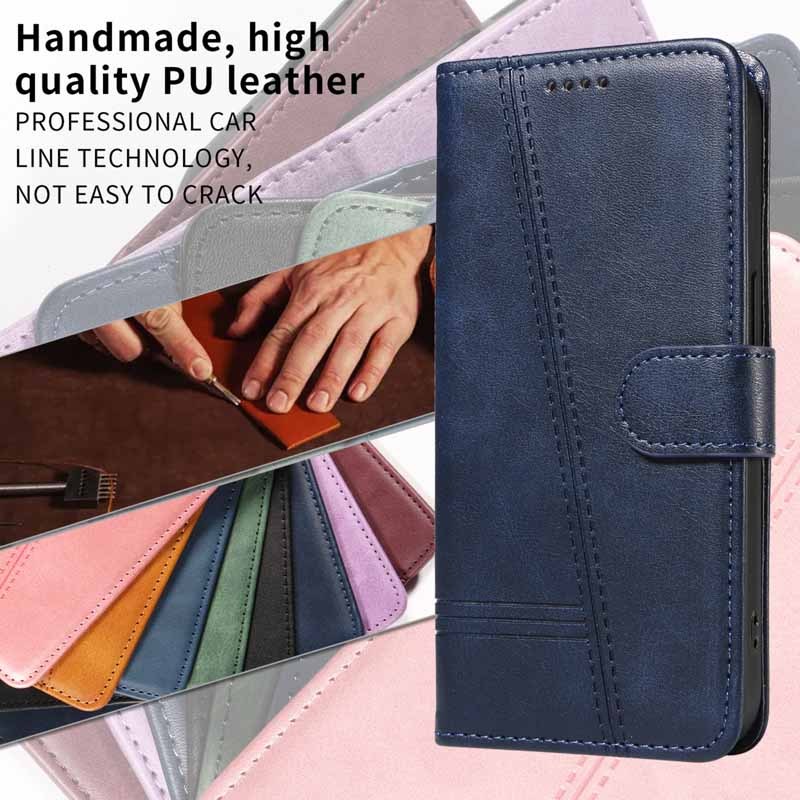 Para Samsung Galaxy J4 J4 J6 A6 A7 A8 A9 2018 Carteira Plus J4 + J6 + Capa Telefone Portátil Em Couro - detalhe