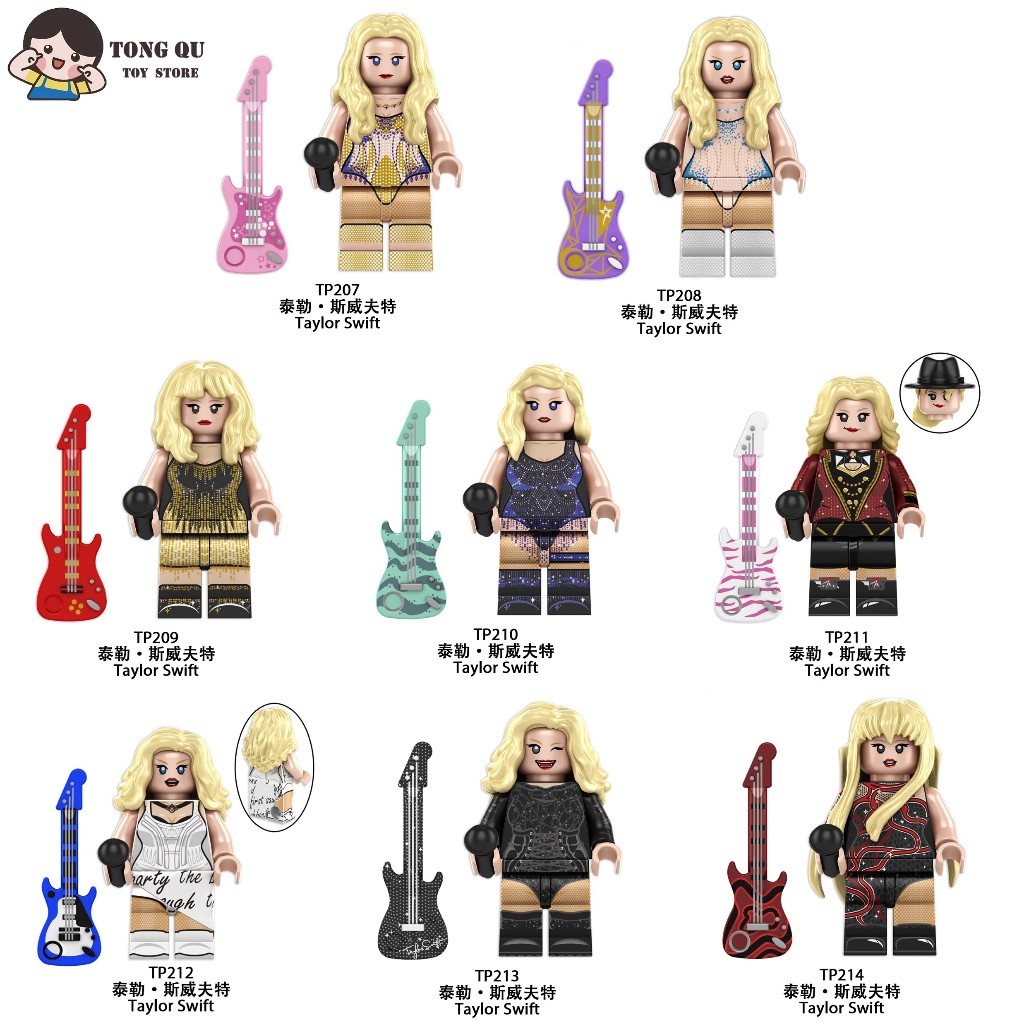 Onde Comprar Superstar Minifigures TaylorSwift Building Block Dolls ...