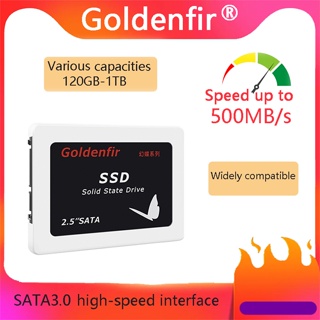 Goldenfir SSD2.5 120GB 128GB 240GB 256GB 480GB 500GB 512GB Built in Solid State Drive Desktop Laptop em Oferta na Shopee