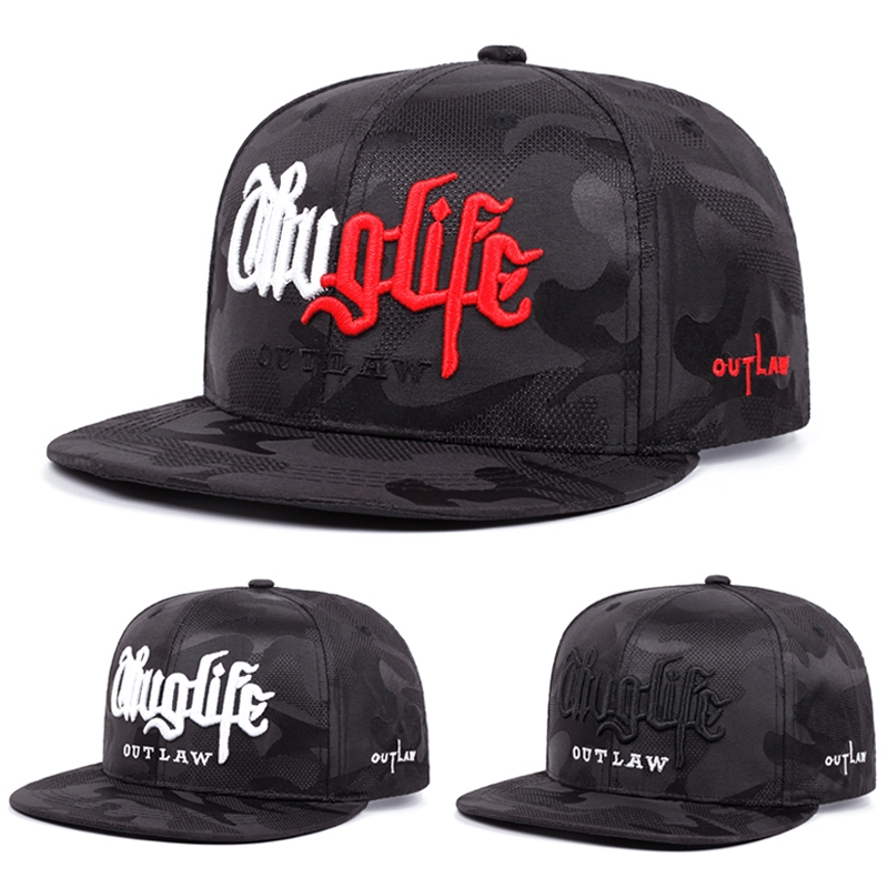 Tampa De Bordado 2PAC Painel Snapback Hip Hop Para Homens Camuflagem De Algodão Mulheres Rede Ajustável Ao Ar Livre em Oferta na Shopee