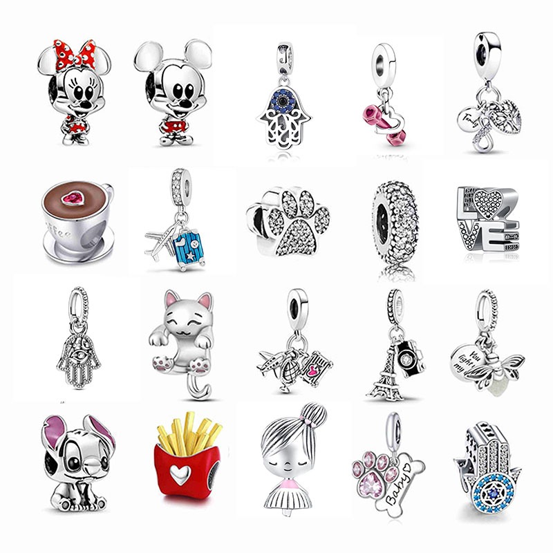 hotsam New Fashion Berloque cartoon Love Penguin Charms Pendant Para Pulseira Acessórios