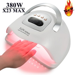 Lâmpada UV De 380W SUN X23Max Para Unhas 81LEDs Secagem Rápida De Gel Manicure De Polimento Inteligente em Oferta na Shopee