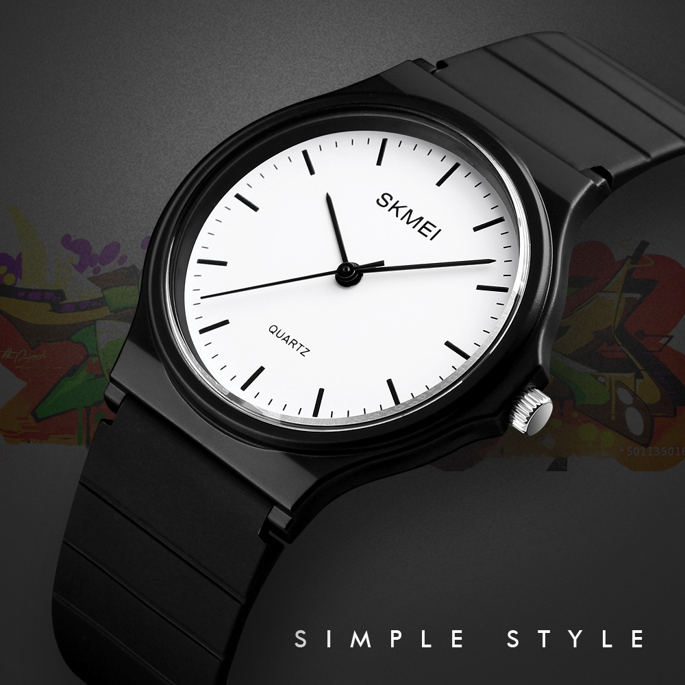 Detalhes do SKMEI 1419 Relógio De Quartzo De Luxo Feminino Ultra-fino Relógio De Desporto Impermeável Feminino