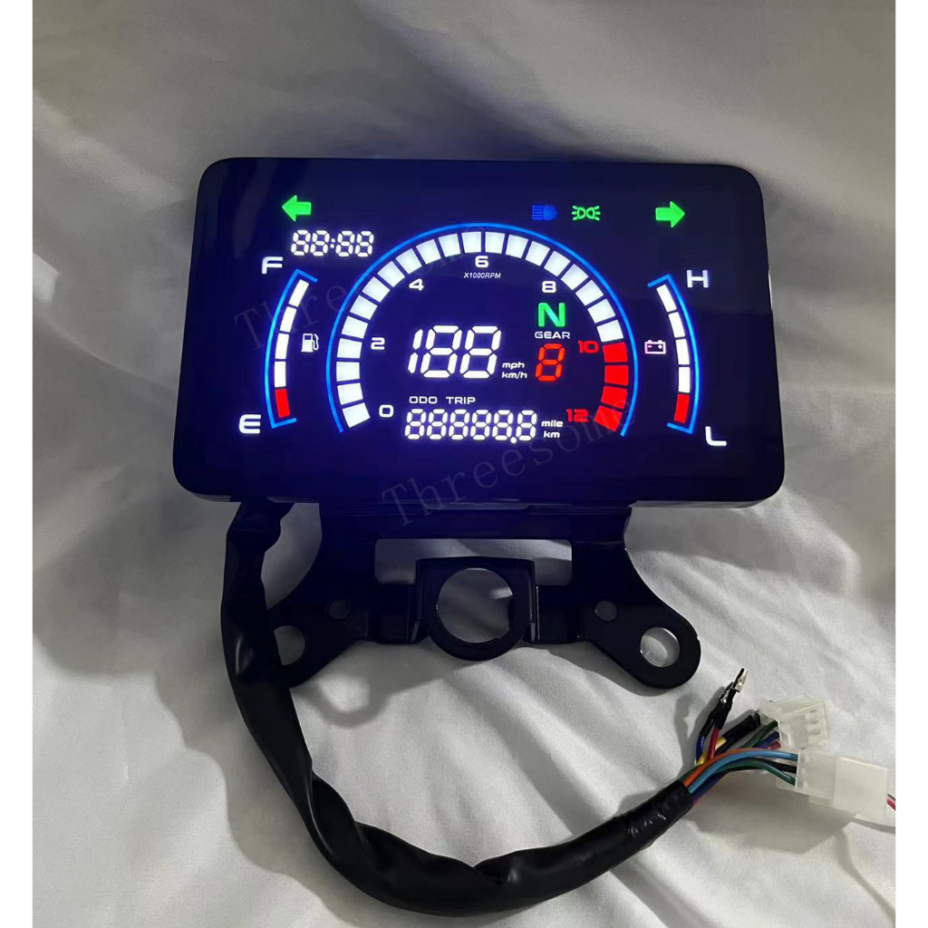 TMX 125 ALPHA Velocímetro Medidor Digital Assy Para Honda CG125 Rusi Tc 125 150 Skygo 125 De Velocidade