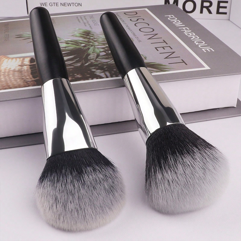 2pcs Loose Powder Brush.Blush Combinação de escova em pó Escova Multifuncional Super Delicada