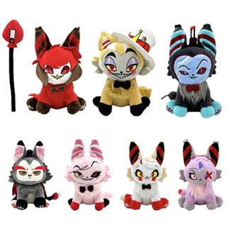 Hazbin Hotel Pelúcia, Husk Meow Bonecas Recheadas Suaves Brinquedos De Pelúcia De Animais Fofinhos em Oferta na Shopee