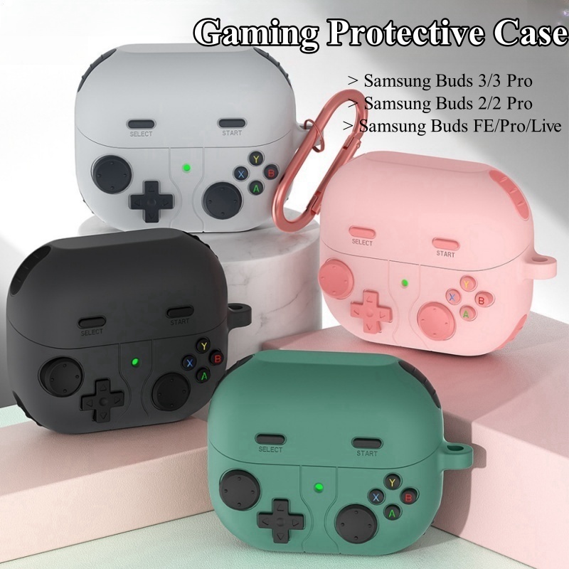 Para Samsung Galaxy Buds 3/3 Pro/2 FE/Live Case Capa De Fone De Ouvido De Silico