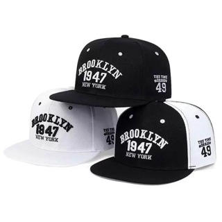 Boné Para Homem Brooklyn Bordado vintage snapback Algodão casual Ajustável Mulher em Oferta na Shopee
