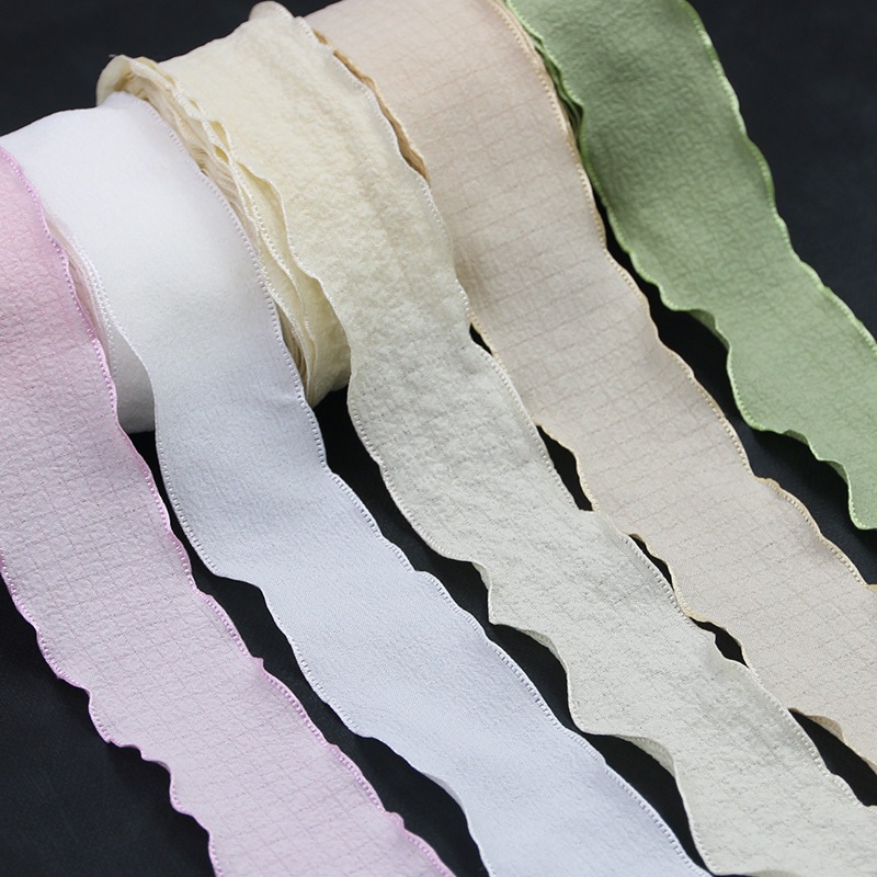 9m /roll 40mm de largura Fita de Onda de Onda de Onda de Onda de Onda de Onda de Onda de Onda de Peixe Acessórios de Cabelo Festa de Casamento Decoração de Bolo de Bolo de Flor Renda de