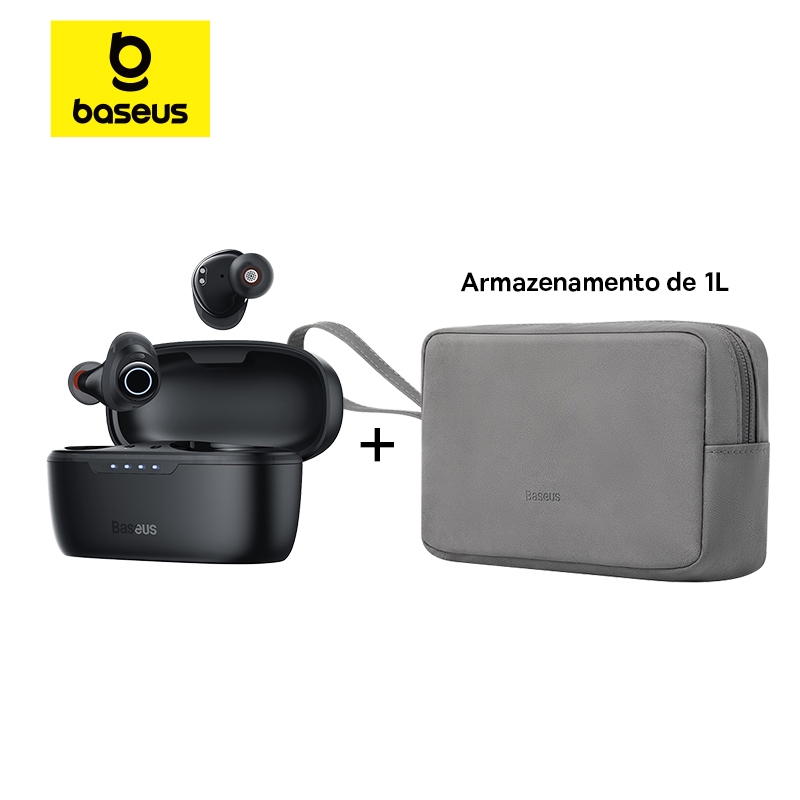 Baseus Bowie MA10 ANC Fone De Ouvido Sem Fio 48dB Ruído Cancelando 140h IPX6 À Prova D'água - Audio