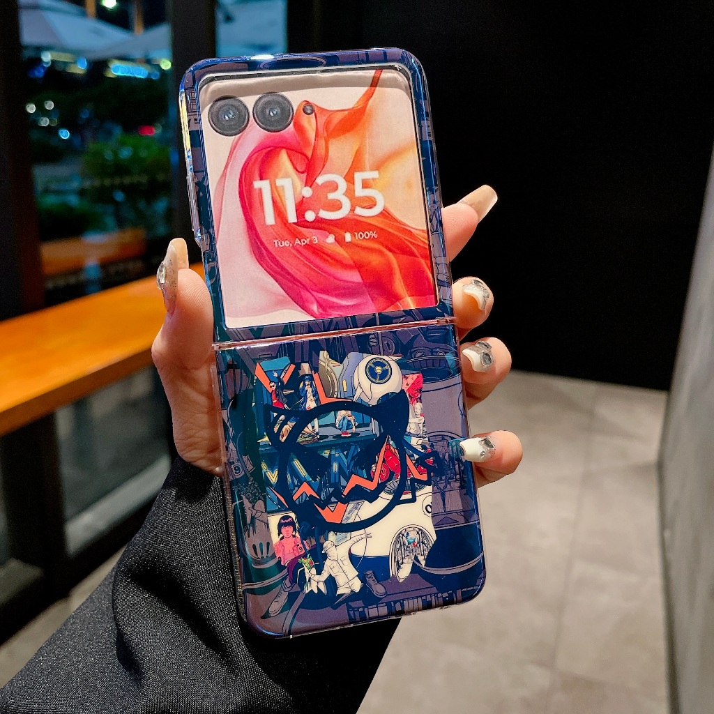 Casos Para Motorola Moto Razr 70 60 PRO 50 Ultra Caso De Telefone Dos Desenhos A