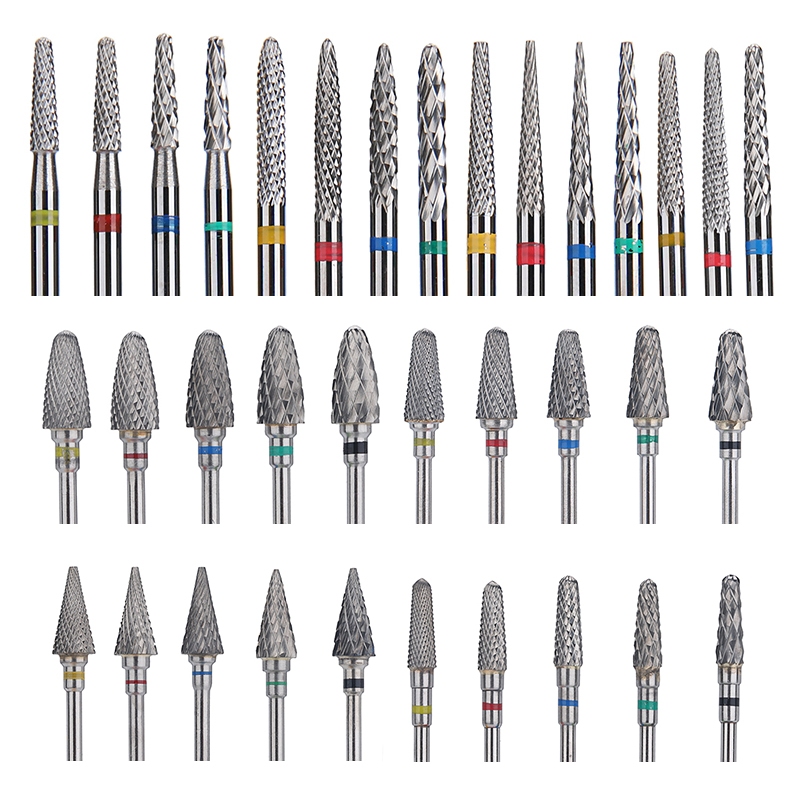 Broca De Pregos De Carboneto De Tungstênio De 1 Peça Rotativa Fresa Elétrica Para Ferramentas De Pedicure De Manicure