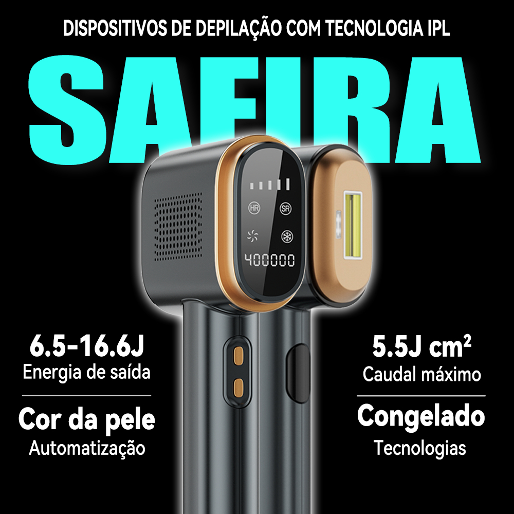 Depiladora A Laser Ice COOL IPL Hair Removal Máquina De Depilação Refrigeração Gelo Dispositivo