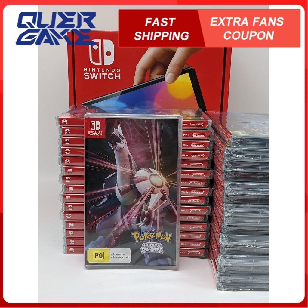 Pokemon Shining Pearl Nintendo Switch Game Cartucho Físico