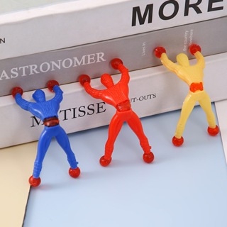 【5 PCS】Super-homem Aranha Escalada de Parede Brinquedo Descompressivo de Parede Pegajoso em Oferta na Shopee